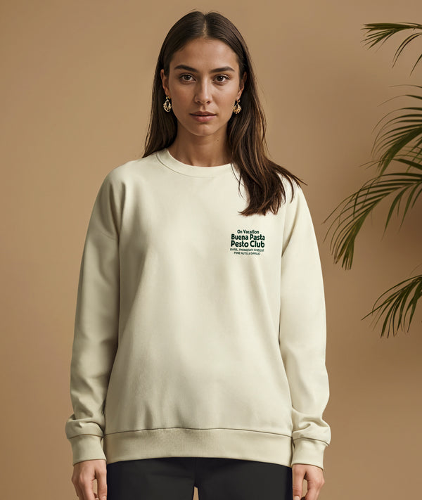 On Vacation Club Pesto Club Sweater - Beige