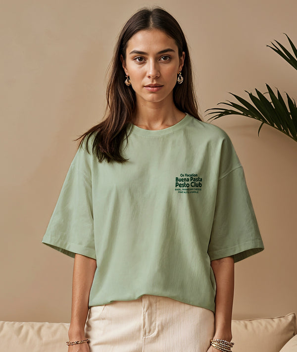 On Vacation Club Pesto Club T-Shirt - Mint