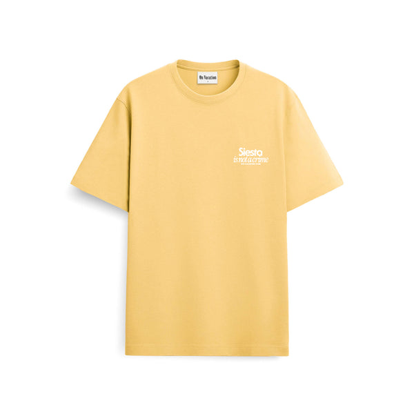 On Vacation Club Siesta T-Shirt - Yellow