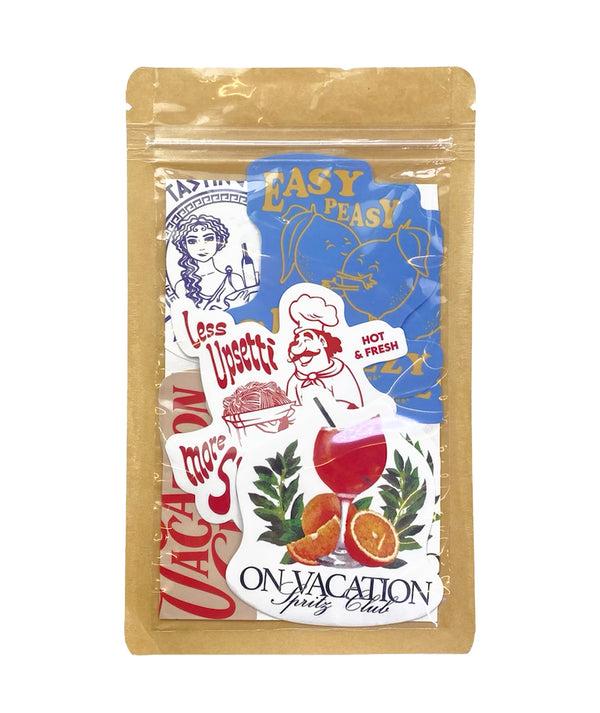 On Vacation Club Sticker Set - 10 Pieces