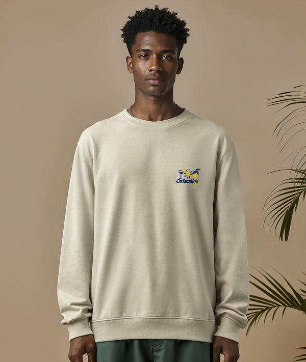On Vacation Club Triple Fun Sweater - Beige