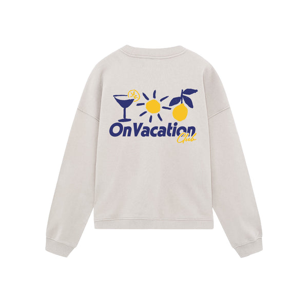 On Vacation Club Triple Fun Sweater - Beige