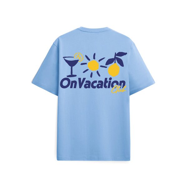 on vacation club Triple Fun T-Shirt - Light Blue