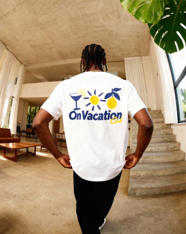 On Vacation Club Triple Fun T-Shirt - White