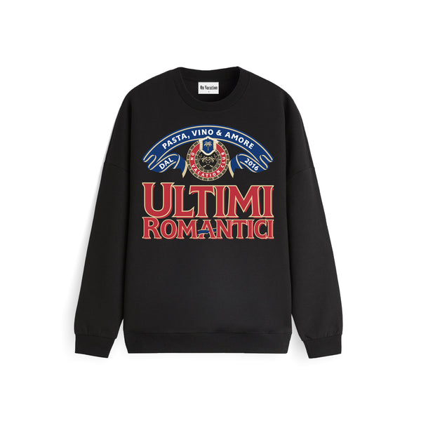 On Vacation Club Ultimi Romantici Sweater - Black