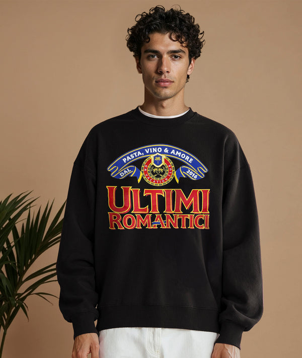 On Vacation Club Ultimi Romantici Sweater - Black