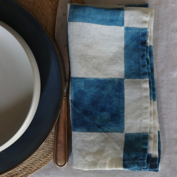 Once Milano Napkins With Chess Printed Pattern Set Of 4