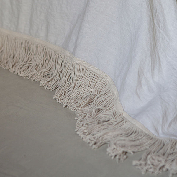 Once Milano Bed Cover With Extra Long Fringe