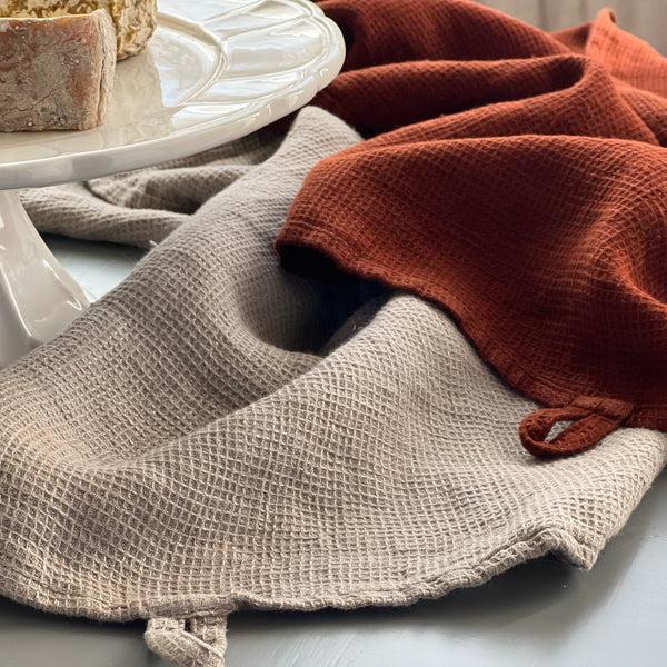 once milano dishcloth gaufre with loop