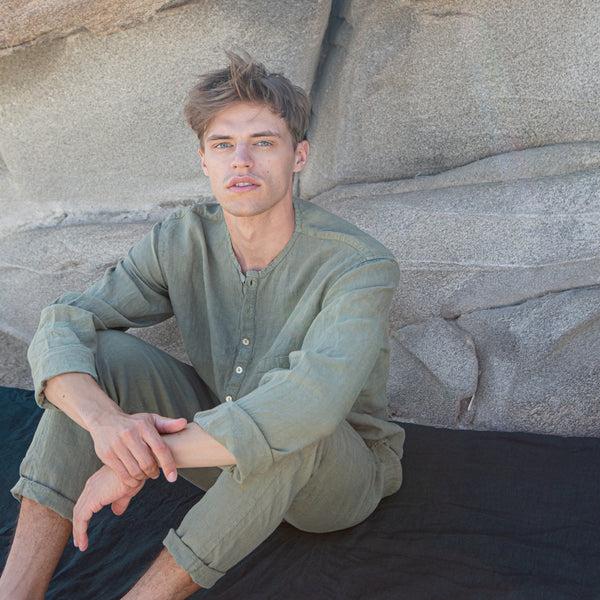 Once Milano Ibiza Linen Shirt