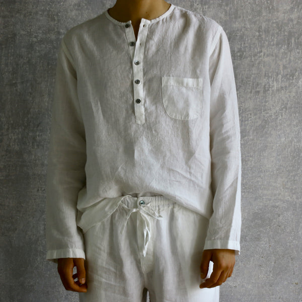 once milano ibiza linen shirt