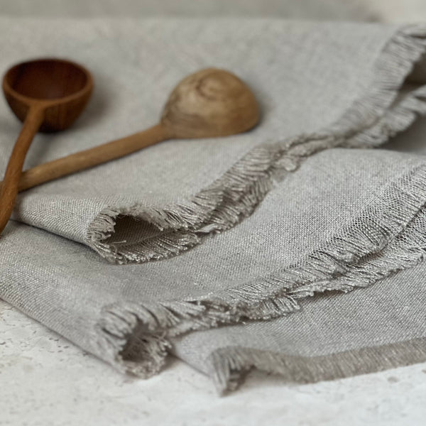 Once Milano Napkin With Fringing Set Of 4