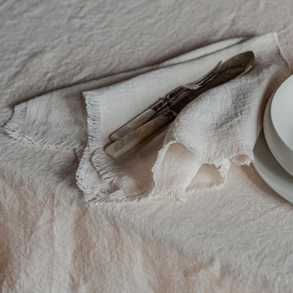 Once Milano Napkin With Fringing Set Of 4