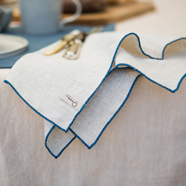 Once Milano Napkin With Rolled Hem Set Of 4
