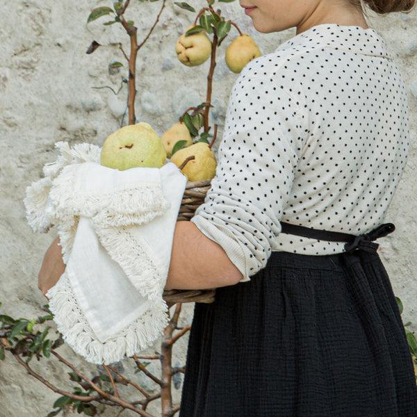 Once Milano Napkin With Short Fringe Set Of 4