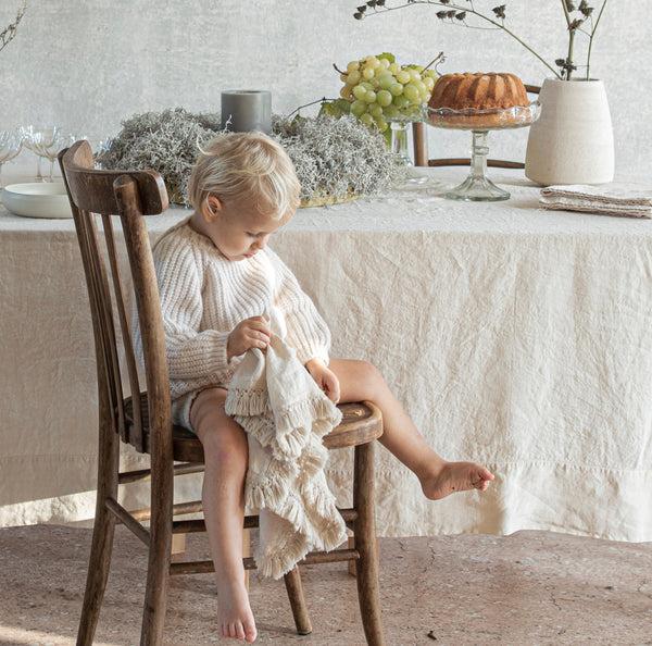 Once Milano Napkin With Short Fringe Set Of 4