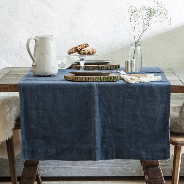 Once Milano Runner In Heavy Linen