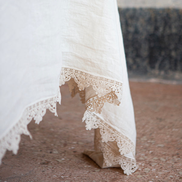 Once Milano Tablecloth With Sicily Lace
