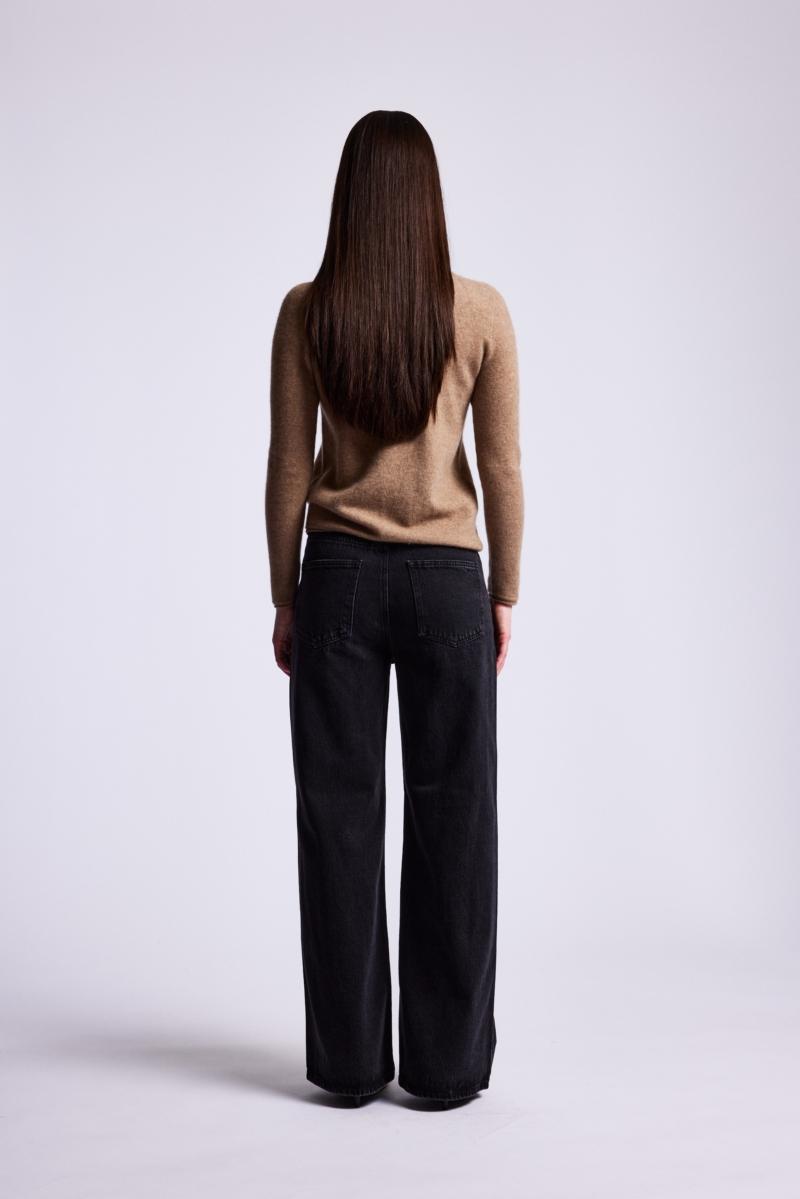 one & Other ASHLEY SWEATER TAUPE MELANGE