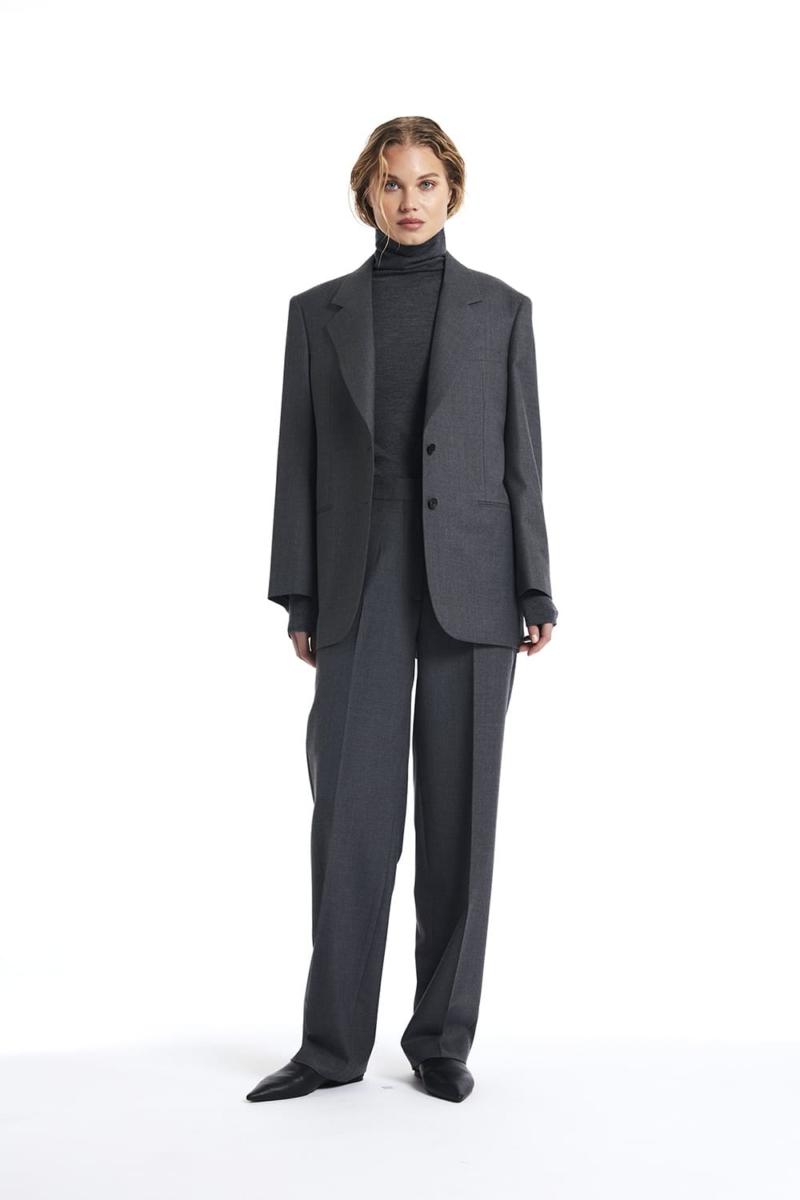 one & other ASTA BLAZER ANTHRACITE
