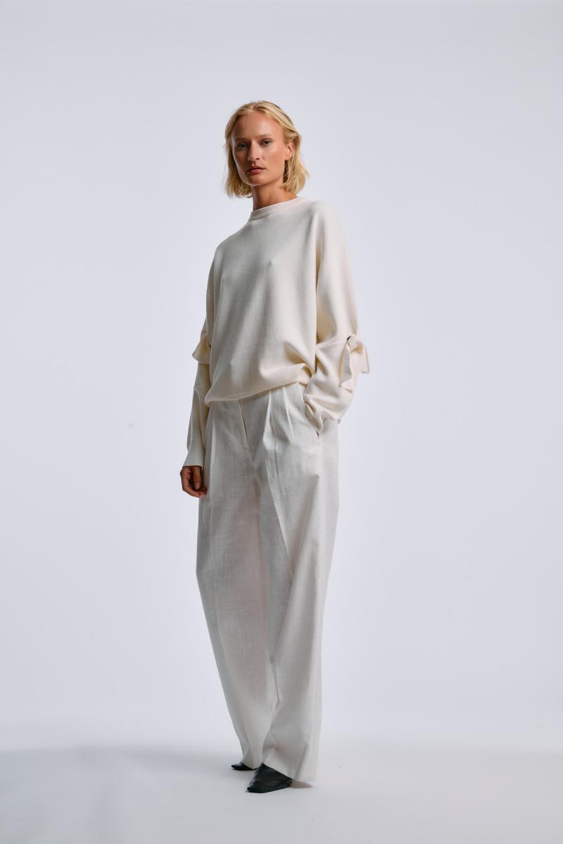 One & Other BOWIE SWEATER OFFWHITE