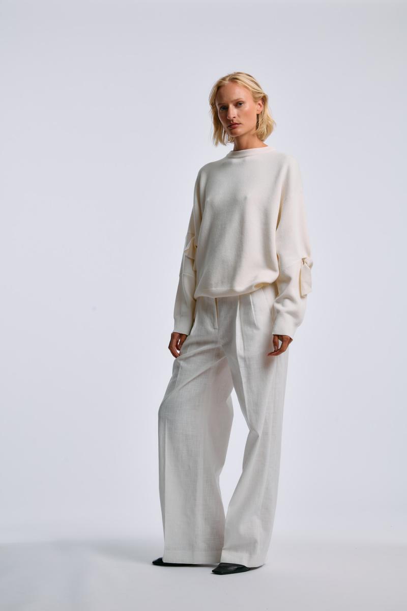 One & Other BOWIE SWEATER OFFWHITE