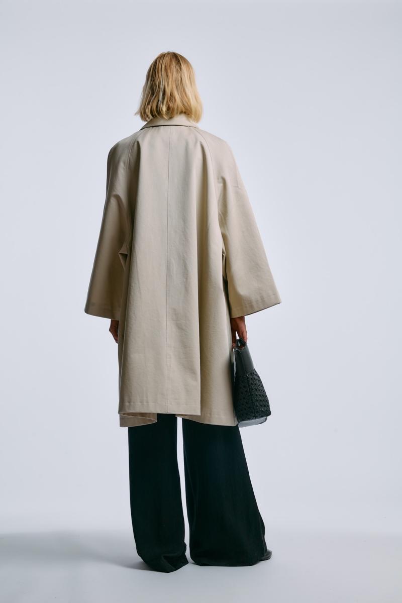 One & Other BRIDGET COAT LT. BEIGE
