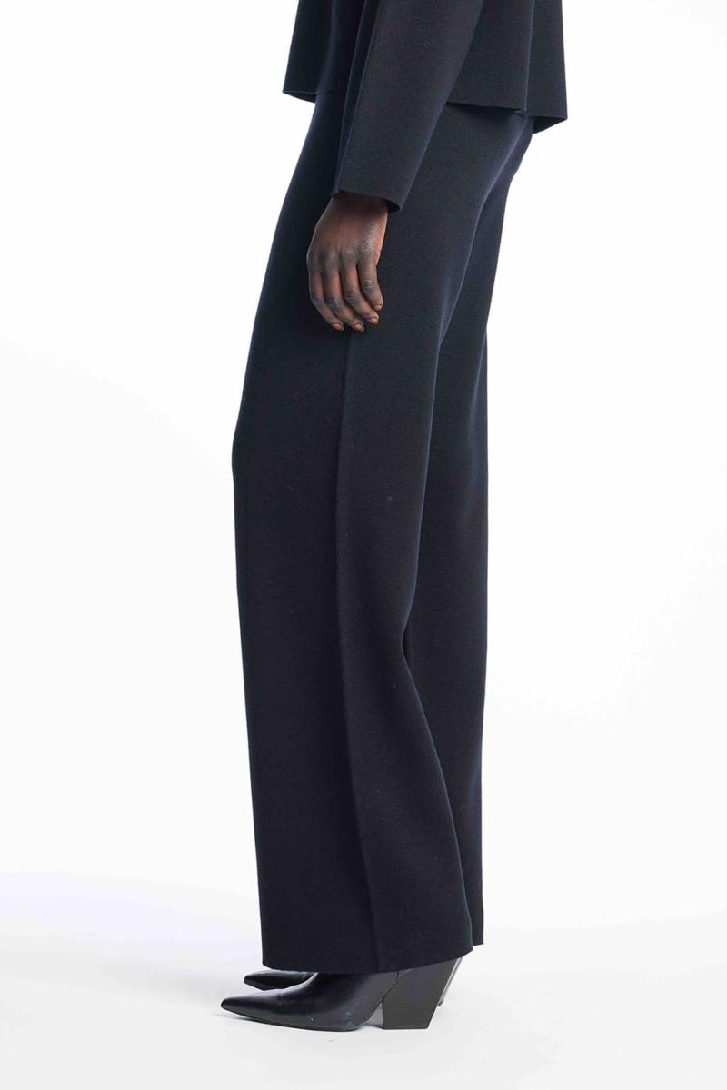 One & Other DEVON KNITTED PANT BLACK