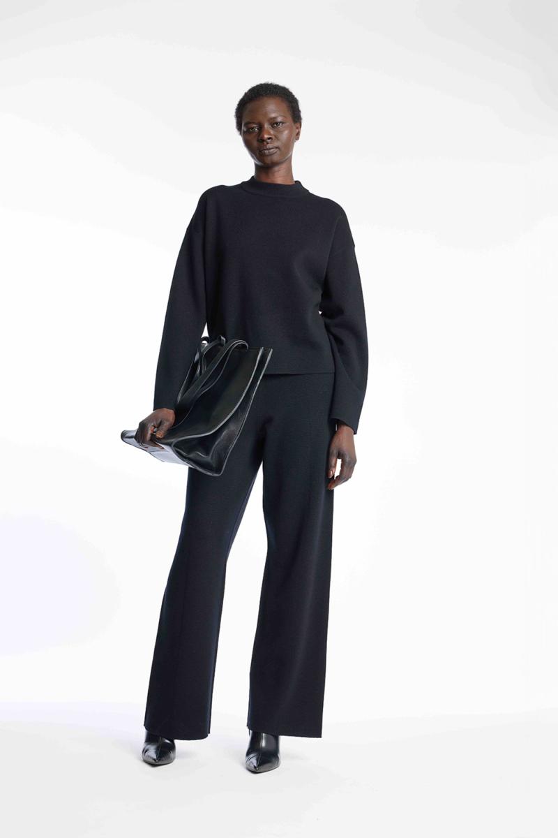 One & Other DEVON SWEATER BLACK