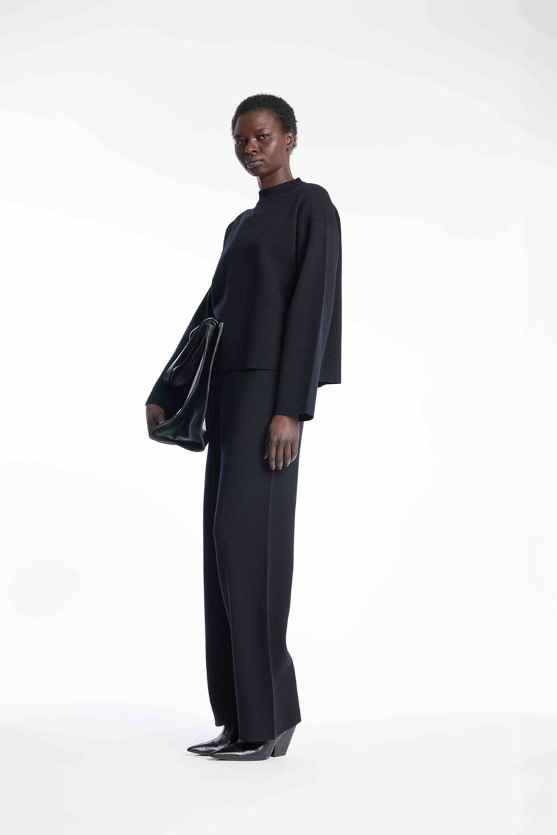 One & Other DEVON SWEATER BLACK