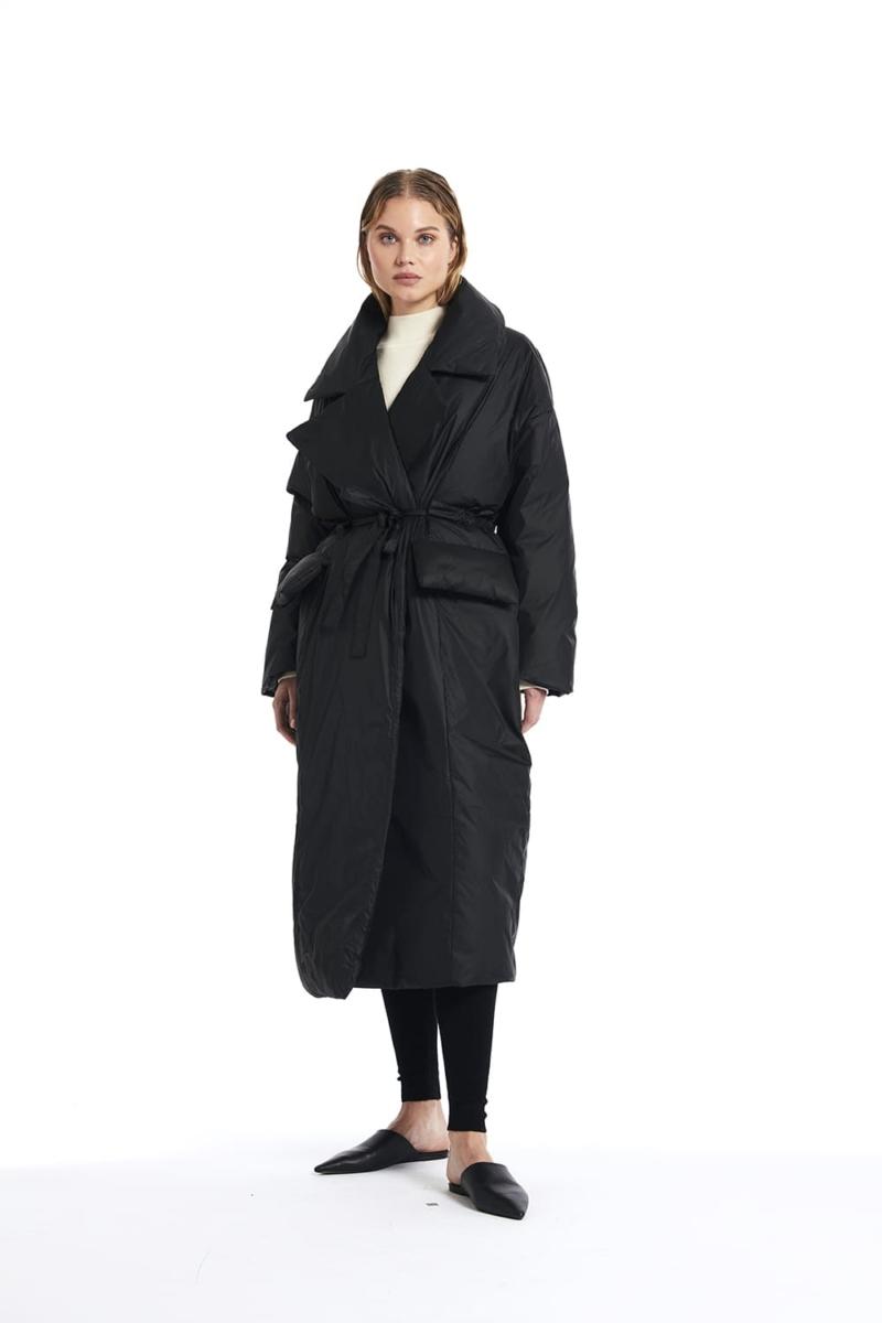 One & Other DUNIA DOWN COAT BLACK