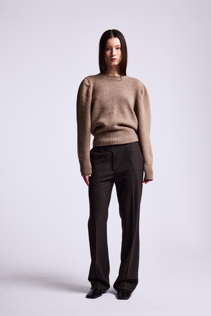One & Other EMELIE SWEATER TAUPE MELANGE