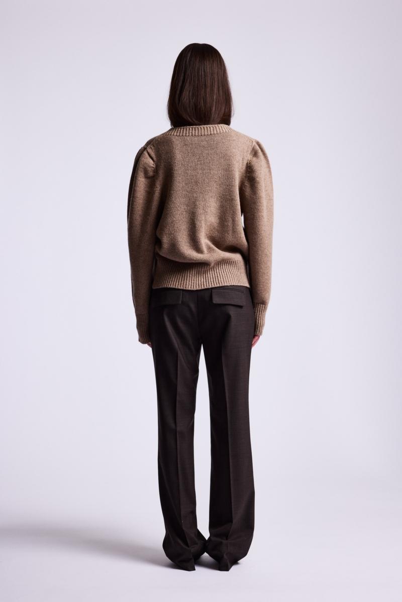 One & Other EMELIE SWEATER TAUPE MELANGE