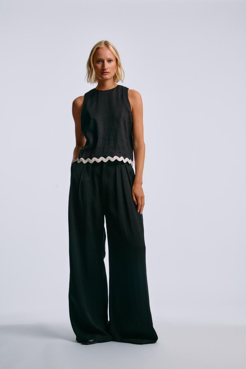 one & other ERNA TOP BLACK