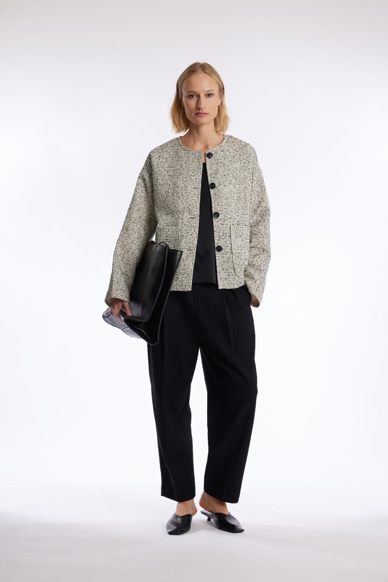 One & Other ETHEL JACKET BLACK