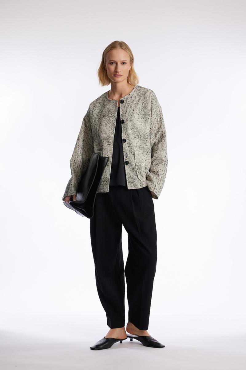 One & Other ETHEL JACKET BLACK