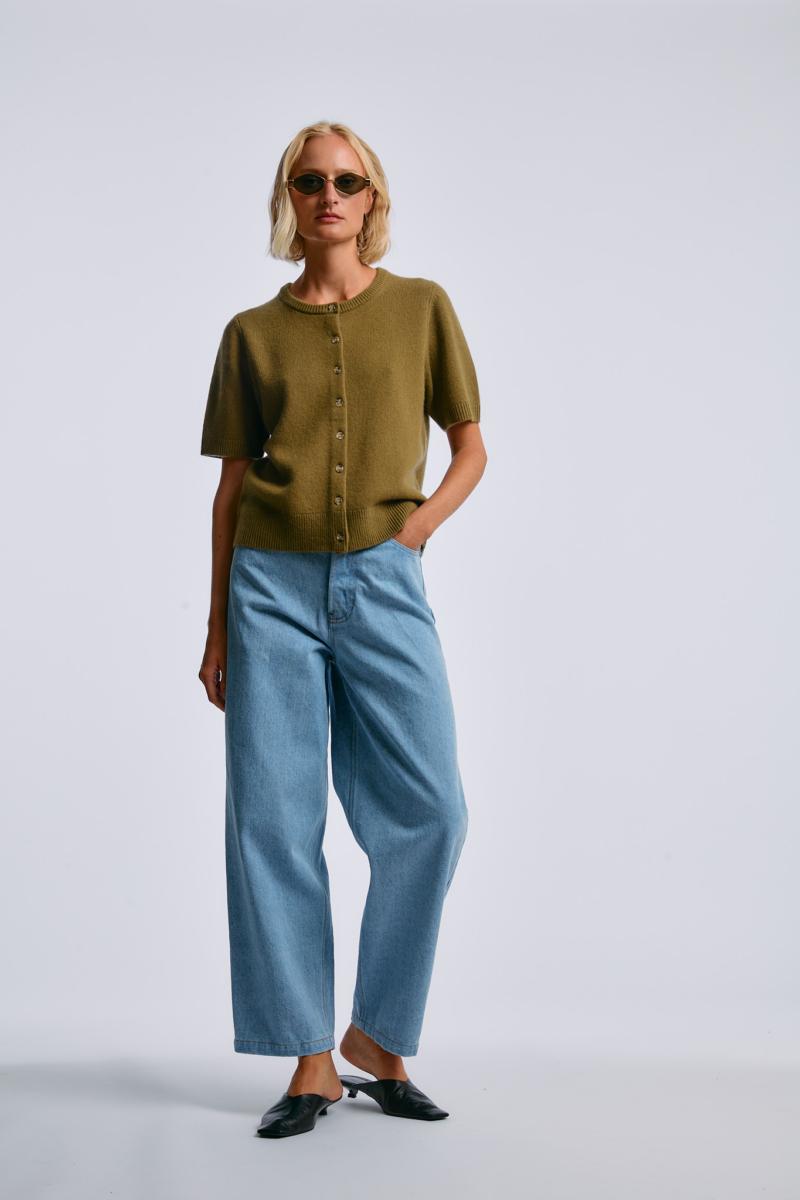 One & Other FINCH JEANS MID BLUE DENIM