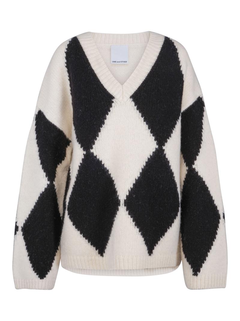 One & Other GATLIN SWEATER OFF-WHITE