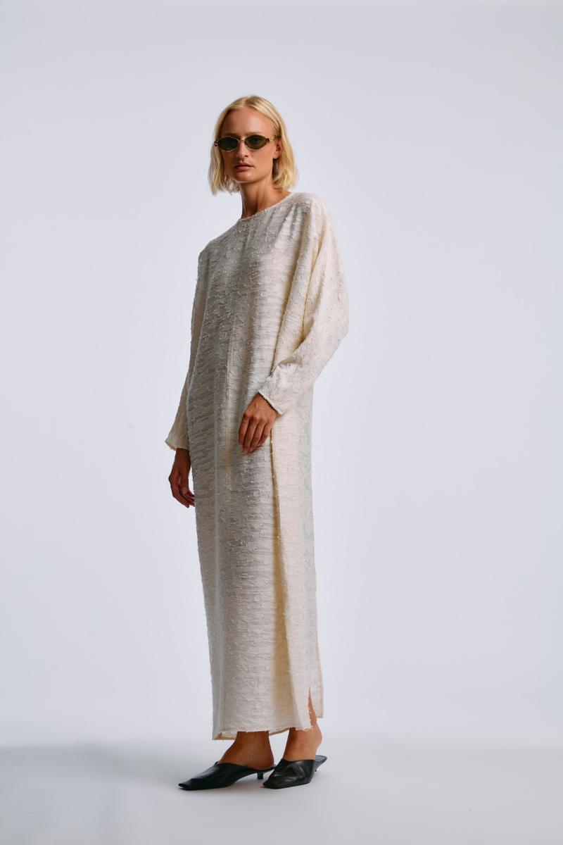 One & Other ISSY DRESS ECRU
