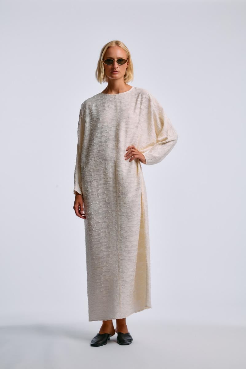 One & Other ISSY DRESS ECRU