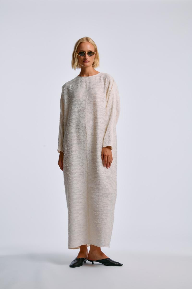 one & other ISSY DRESS ECRU