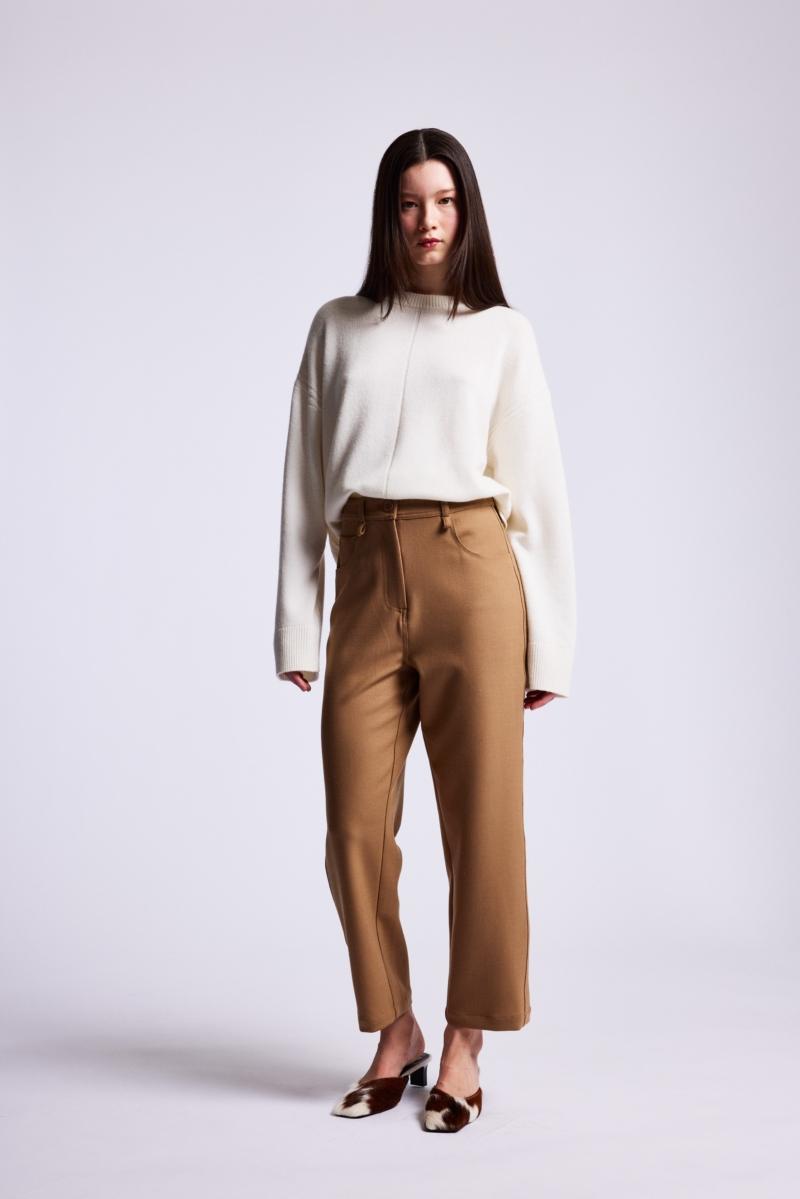 one & other JILL PANT CAMEL