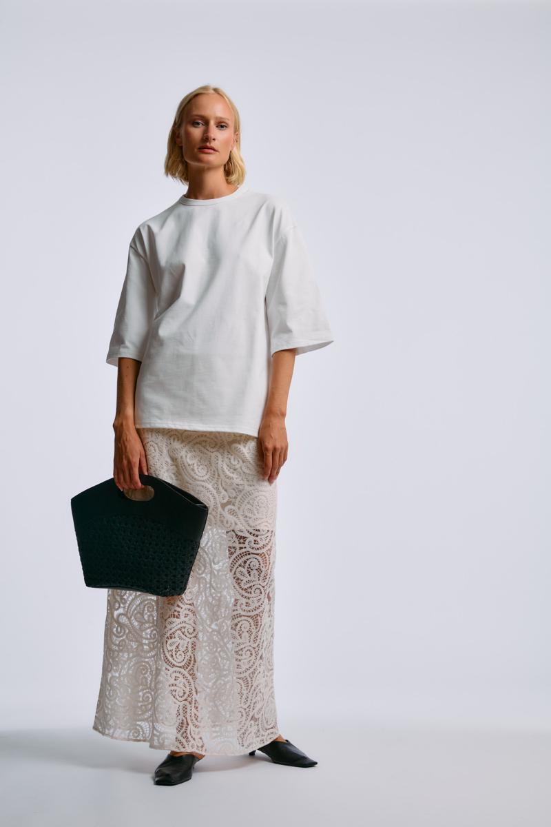 One & Other KELLY TEE WHITE