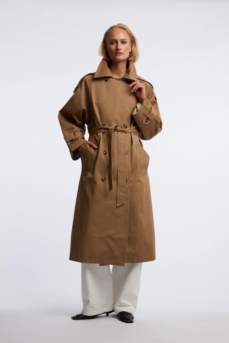 One & Other LEVI TRENCH COAT CAMEL
