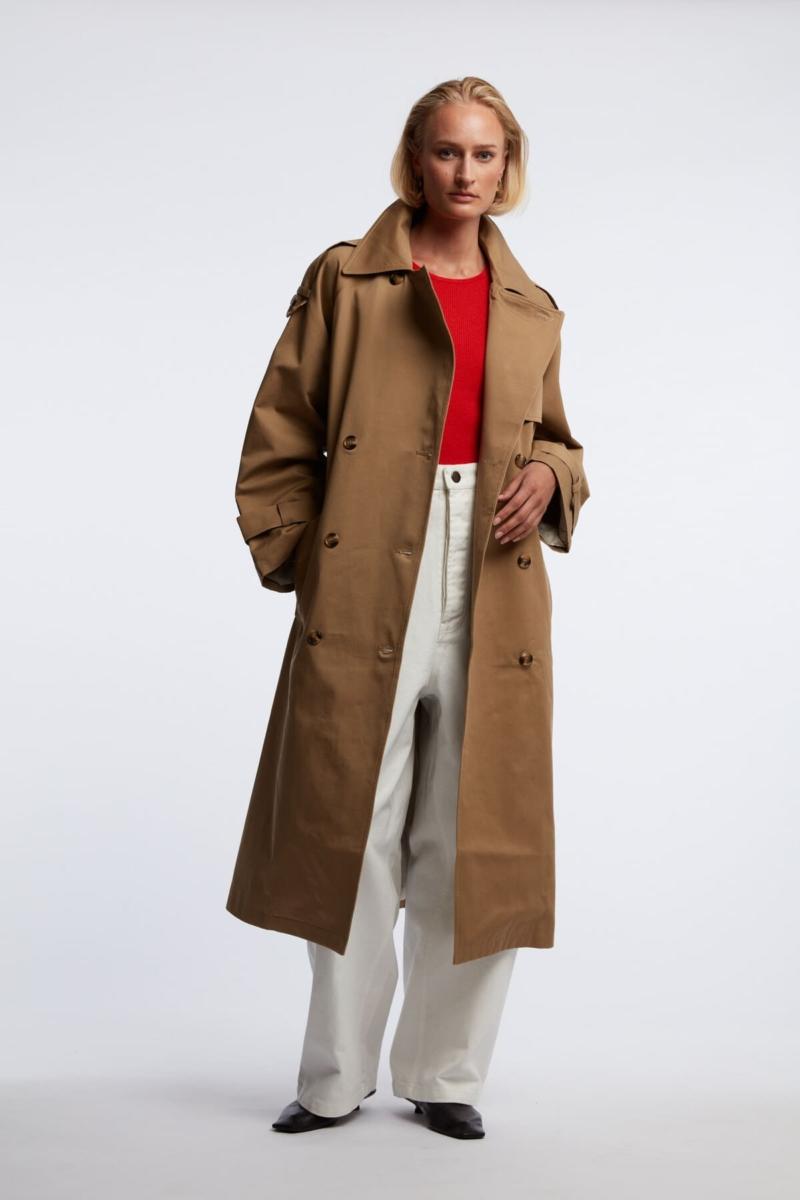 One & Other LEVI TRENCH COAT CAMEL