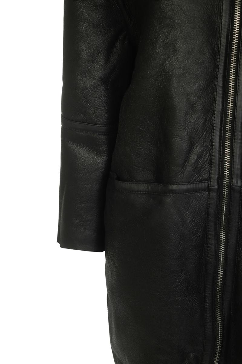 One & Other LOLLO SHEARLING COAT BLACK