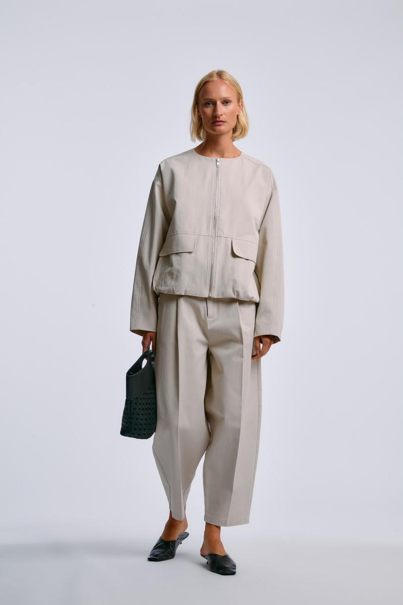 One & Other LYNELL JACKET STONE