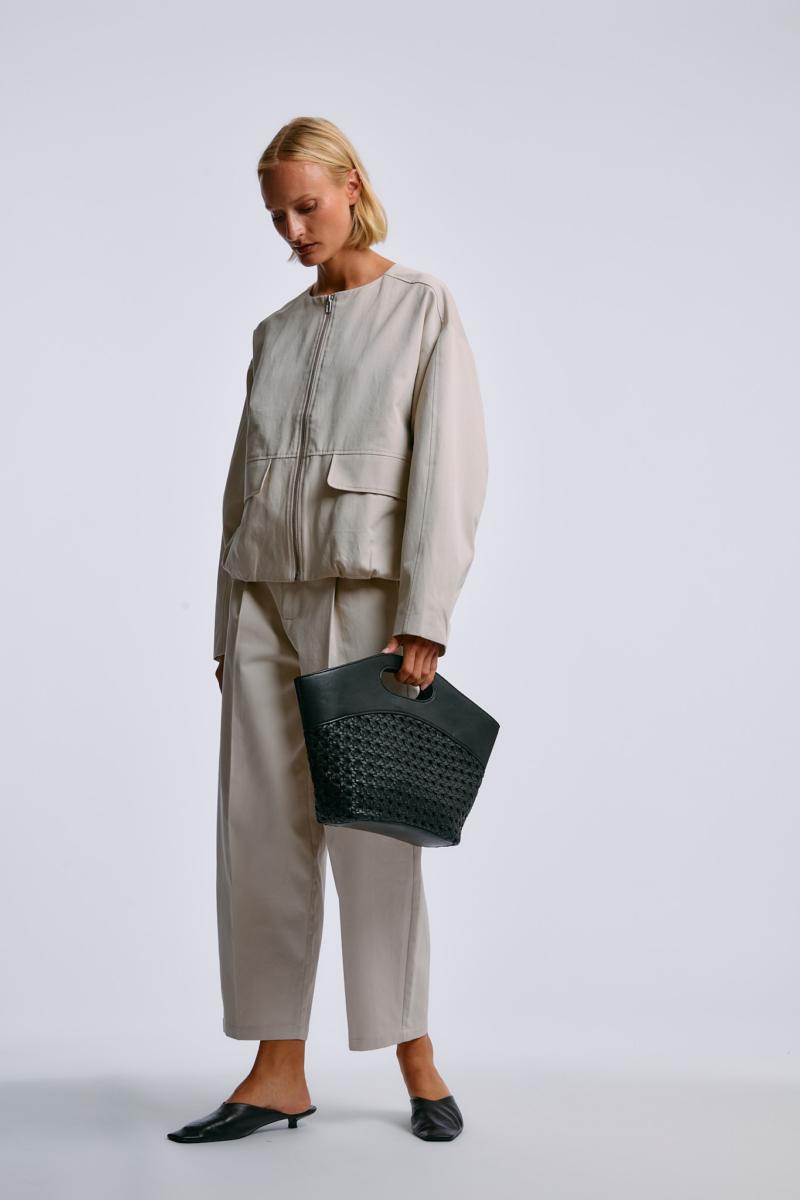 One & Other LYNELL JACKET STONE