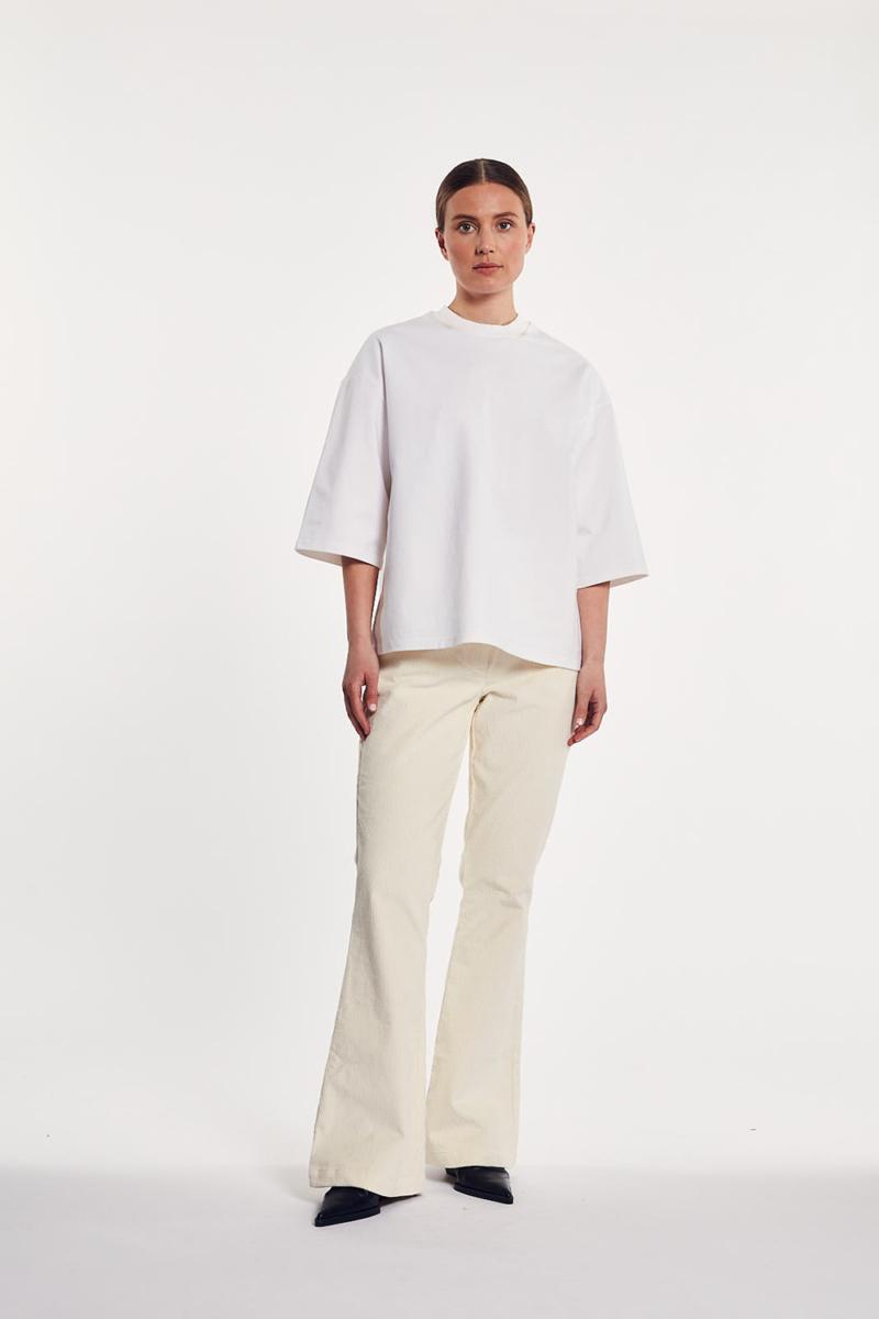 one & other MADISON TEE WHITE