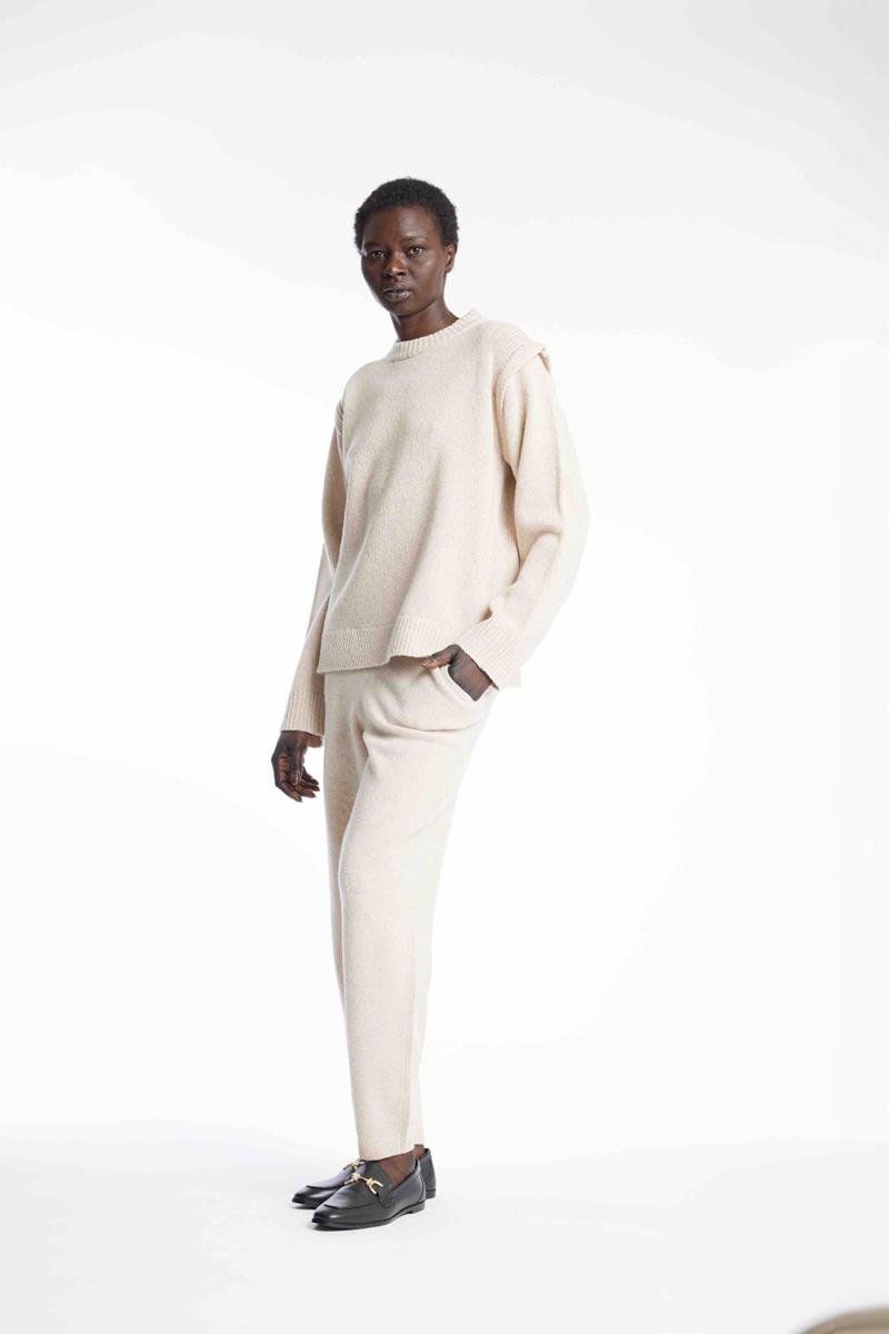 One & Other MERCI SWEATER EGGSHELL